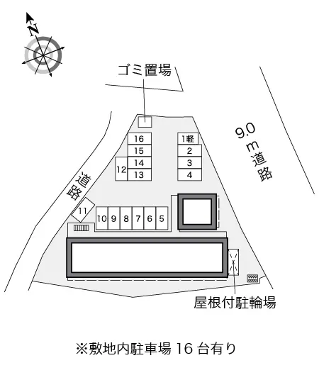 ★手数料０円★神戸市西区玉津町新方　月極駐車場（LP）